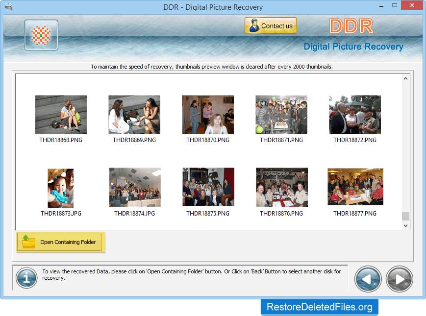 Recovered Photos Restore Software - Digital Photos