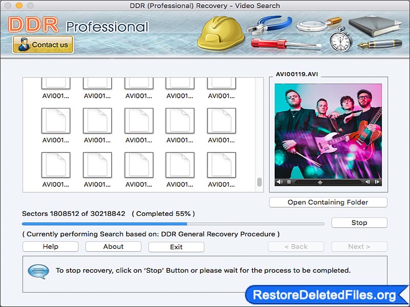 Screenshot of Photo Recovery Mac Software