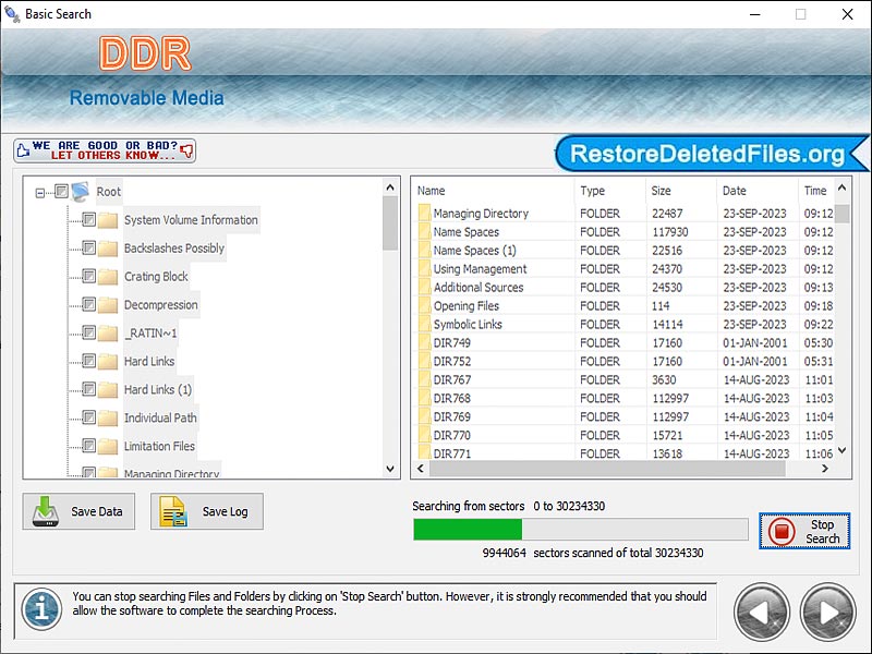USB Digital Media Files Restore software
