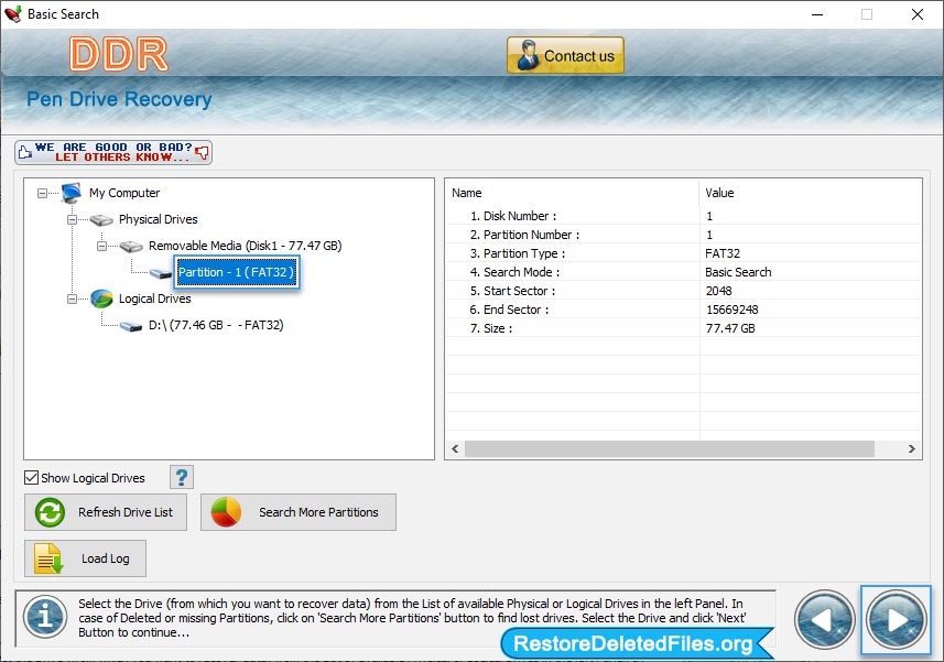 Select Drive Select Drive